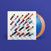 Load image into Gallery viewer, FUTURE ISLANDS : From a Hole in the Floor to a Fountain of Youth (2LP Blue&Apricot Vinyl)