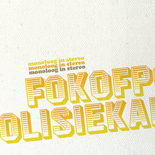 Load image into Gallery viewer, Fokofpolisiekar - Monoloog In Stereo (VINYL LP)