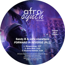 Load image into Gallery viewer, Sandy B & soFa elsewhere - 'Forward in Reverse Pt. 1 (VINYL LP)