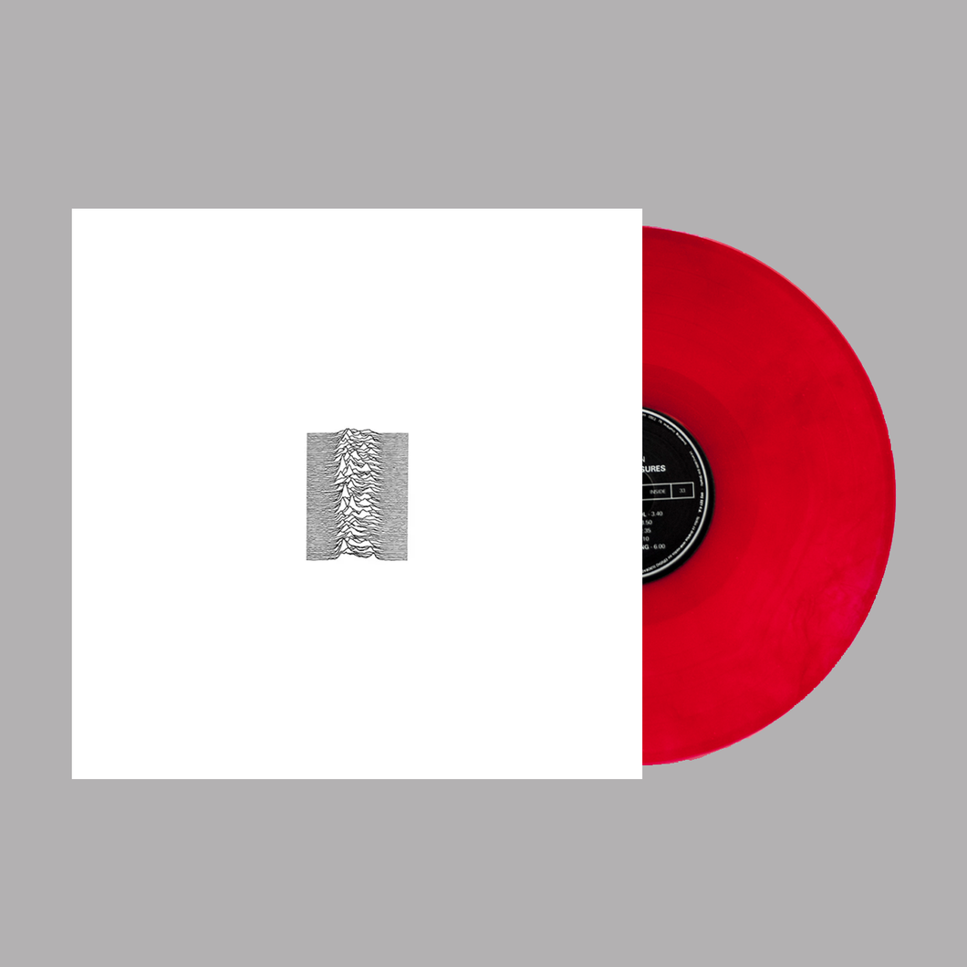 Joy Division - Unknown Pleasures (40th Anniversary Red 180g Vinyl LP) nm