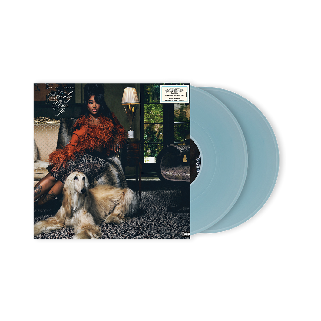 SUMMER WALKER - FINALLY OVER IT (LIGHT BLUE 2LP Vinyl)