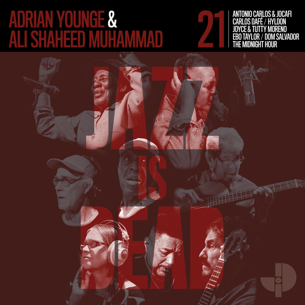 Jazz Is Dead 021 - Adrian Younge, Ali Shaheed Muhammad (Red VINYL LP)