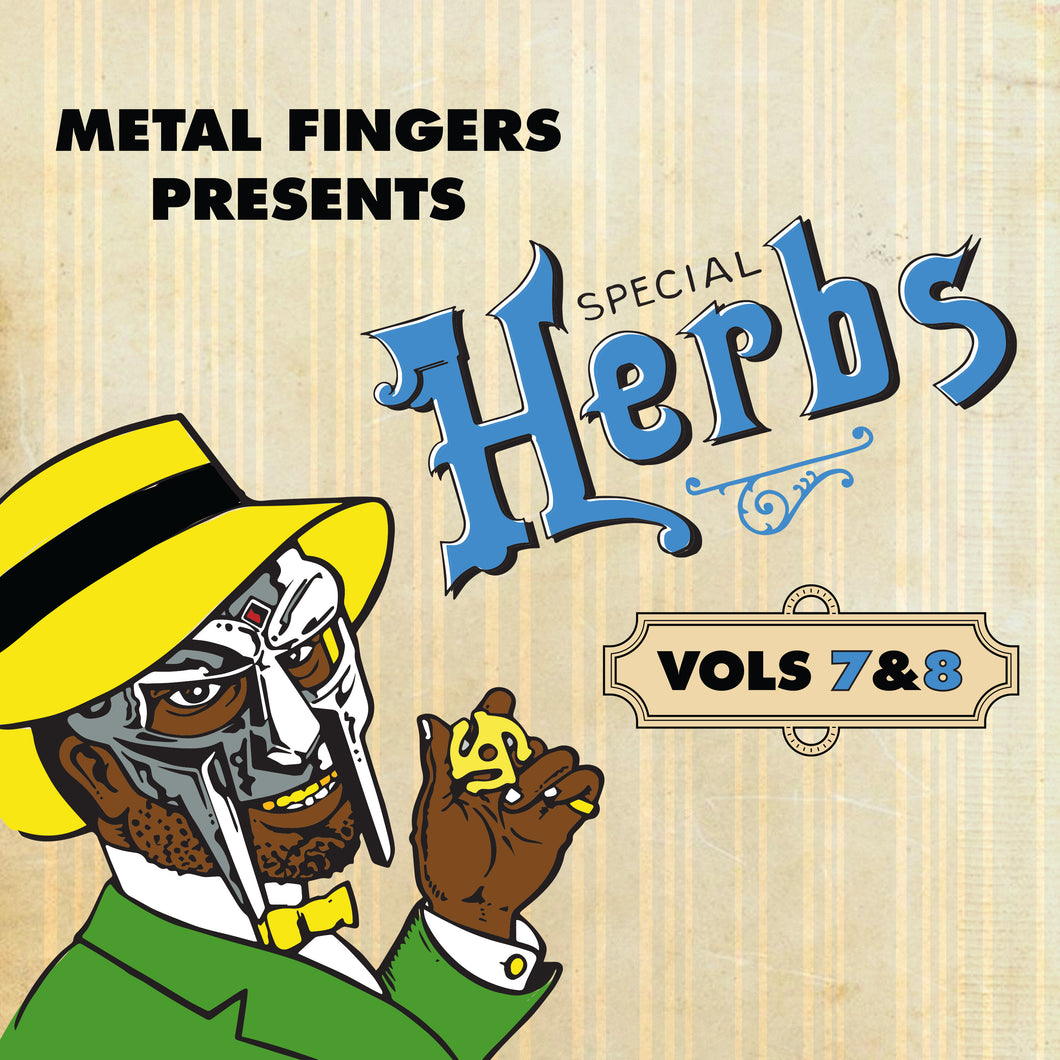 Metal Fingers Presents: Special Herbs Vol. 7 & 8 MF DOOM (2LP Sky Blue)