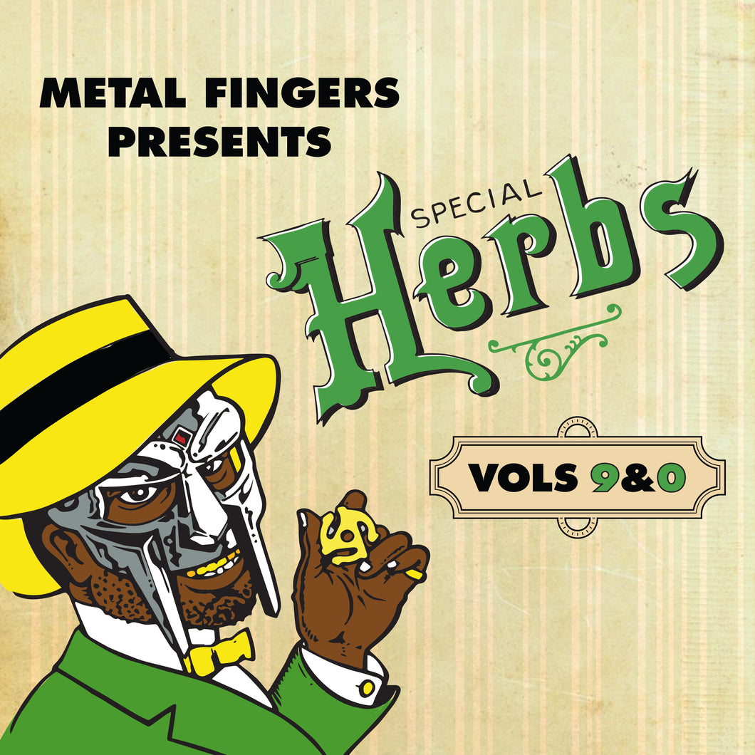 Metal Fingers Presents: Special Herbs Vol. 9 & 0 MF DOOM (2LP Evergreen)