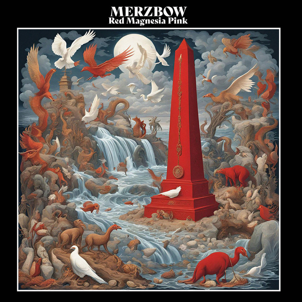 Merzbow - Red Magnesia Pink (2LP Black&White Vinyl)
