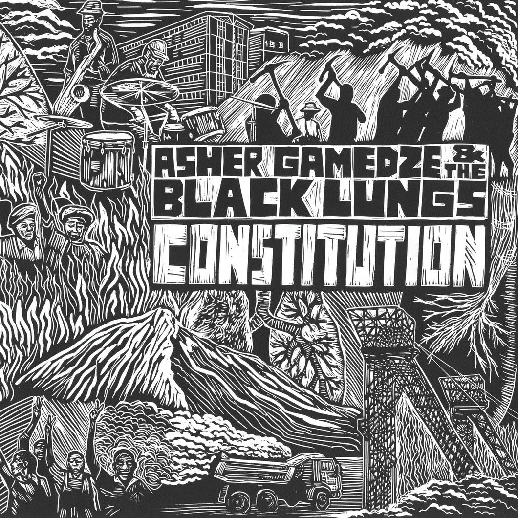 Asher Gamedze & The Black Lungs - Constitution (VINYL 2LP)