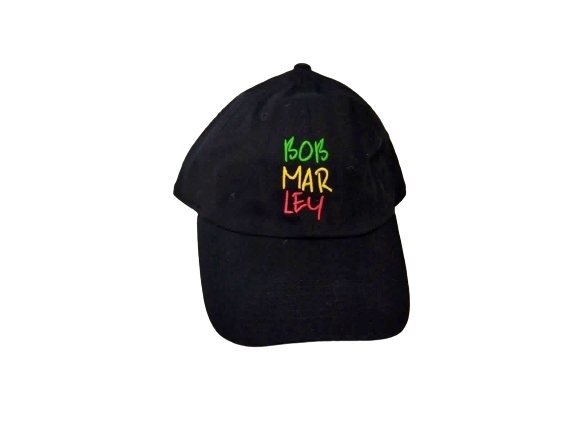 BOB MARLEY Rasta Black CAP – ROASTIN' RECORDS