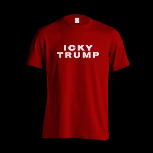 The ANTI-TRUMP Unisex T-Shirt - Small, Red